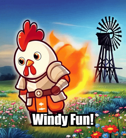 Wind Wildflowers GIF by Zorooster