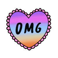 Oh My God Omg Sticker