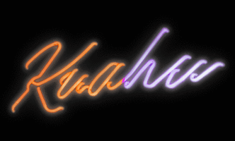neon GIF by Kuahu