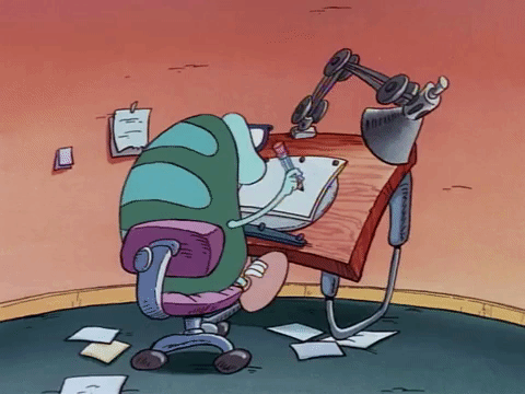 rockos modern life nicksplat GIF