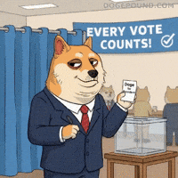 Vote Voting GIF by Doge Pound