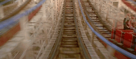roller coaster loop GIF