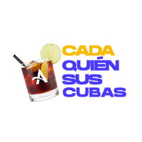 La_Madrilena alcohol cocktail ron liquor Sticker