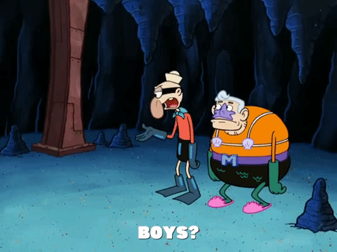 season 8 mermaid man begins GIF by SpongeBob SquarePants