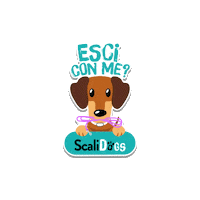 Dog Go Sticker by Scalidogs