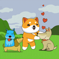Friends Love GIF by Baby Doge Coin
