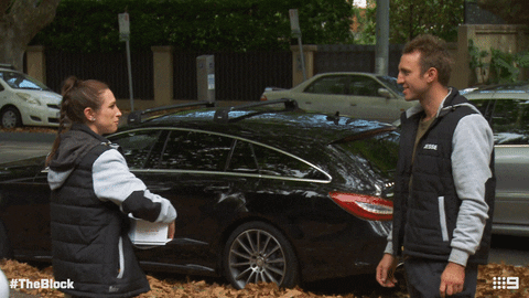 High Five Channel 9 GIF by The Block
