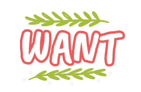 Need Want Sticker by homesalivepets
