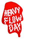 blood flow girl Sticker by badassfemme
