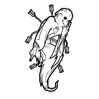 Poltergeist Sticker by Sneakreaper Industries