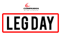 companhiabelem gym academia treino legday Sticker