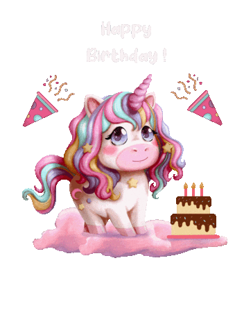Happy Birthday Love Sticker by JPedicini