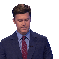 Colin Jost Sticker by Jeopardy!