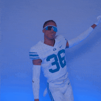 Byu Football Dancing GIF by BYU Cougars