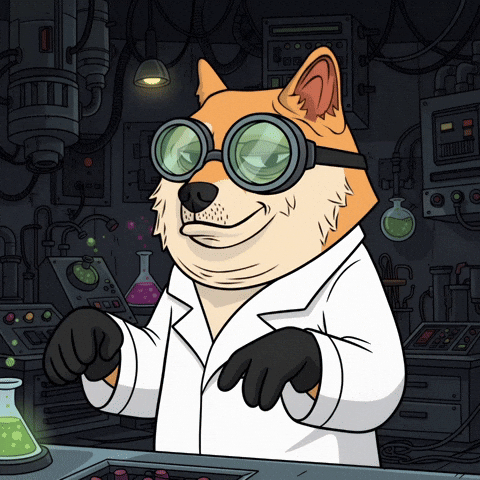 Shiba Inu Illustration GIF by Doge Pound