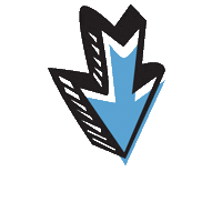 Tar Heels Arrow Sticker by UNC-Chapel Hill