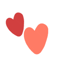 rovliene love heart pink sweet Sticker