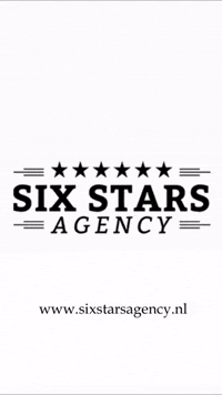 Sixstarsagency logo events blackwhite hostess GIF