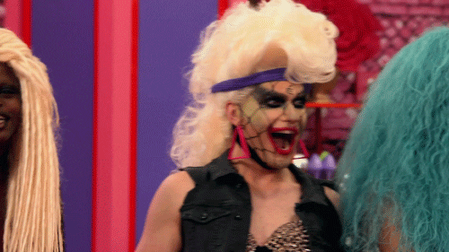 Rose Reaction GIF by RuPaul's Drag Race