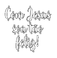 Feliz Jesus Sticker