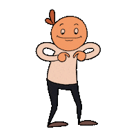 Hungry Dance Sticker by Thomas Bruinsma