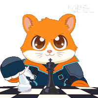 Winning Chess Game Sticker by Hamieverse