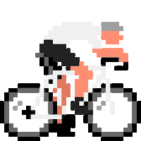 Tour De France Pixel Sticker