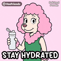 Dog Stay Hydrated GIF by VeeFriends