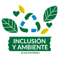 CascosVerdes inclusion ambiente medioambiente educacionambiental Sticker