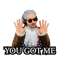 I Give Up Sticker