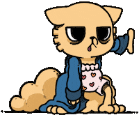 Art Cat Sticker