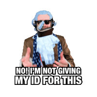Id Identification Sticker