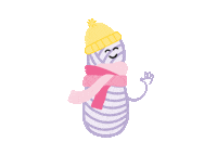 Happy Merry Christmas Sticker by Hobbii