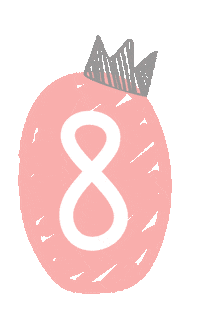 soymonalisa number 8 numero otto Sticker