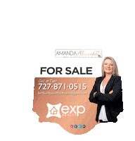 amanda_alexander_realestate_ real estate realtor realestate sold Sticker