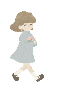sloth_tw 可愛い 手描き 女孩 ガール Sticker