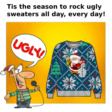 Christmas Ugly Sweater GIF