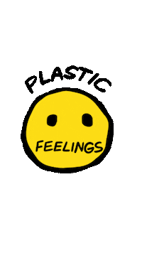 mvlvk happy sad rainbow blue Sticker