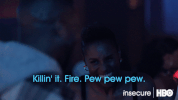 fire eating GIF by Insecure on HBO