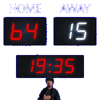 15 Away Sticker