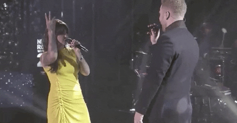 Julia Michaels Jp Saxe GIF by New Year's Rockin' Eve