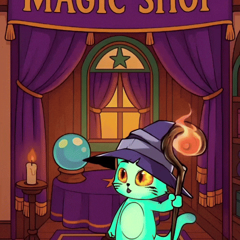 Magic Wizard GIF by Hero Galaxy NFT