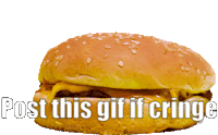 Post Burger Sticker by Baruch Geuze