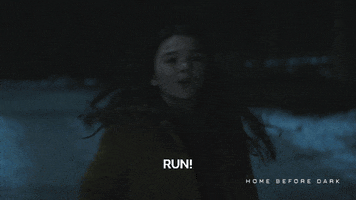 Nighttime Running GIF by Apple TV+