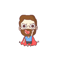 Pibubear hero heroe pibubear Sticker