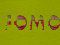 Glitch Text GIF