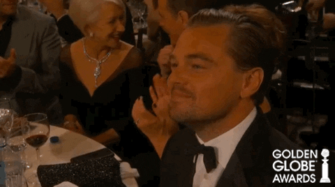 Leonardo Dicaprio Blow Kiss GIF by Golden Globes