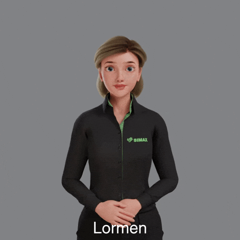 Avatar Gebärdensprache GIF by Sign Time - SiMAX