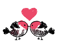 In Love Heart Sticker by moreboards