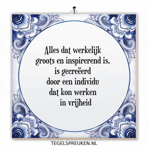 Nl Spreuk GIF by Tegelspreuken.nl